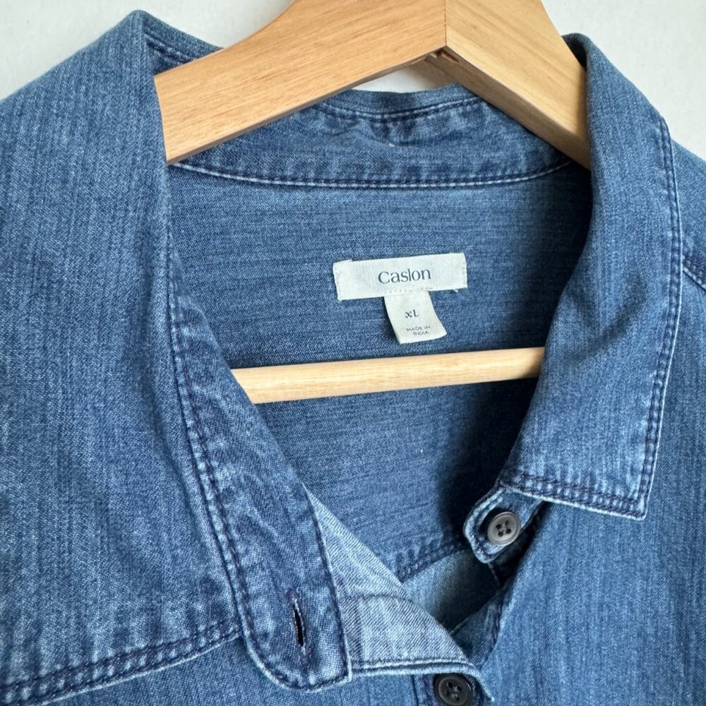 Denim Shacket - Picture 2 of 4